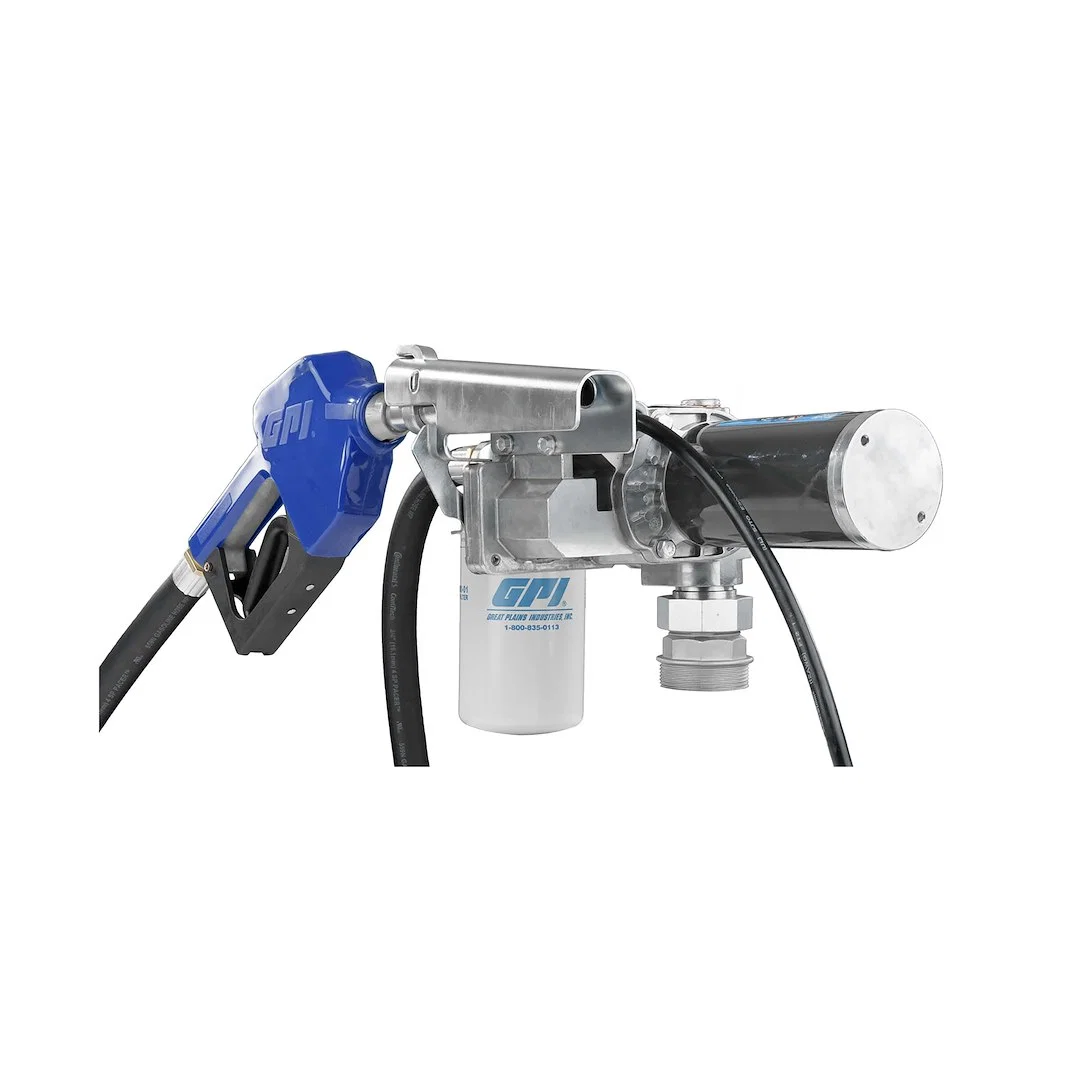 110612-03 – GPI Liquid Transfer Tank Pump, Diesel/ Gasoline/ Kerosene Electric 12 Volt DC 18 Amp 15 Gallons Per Minut...